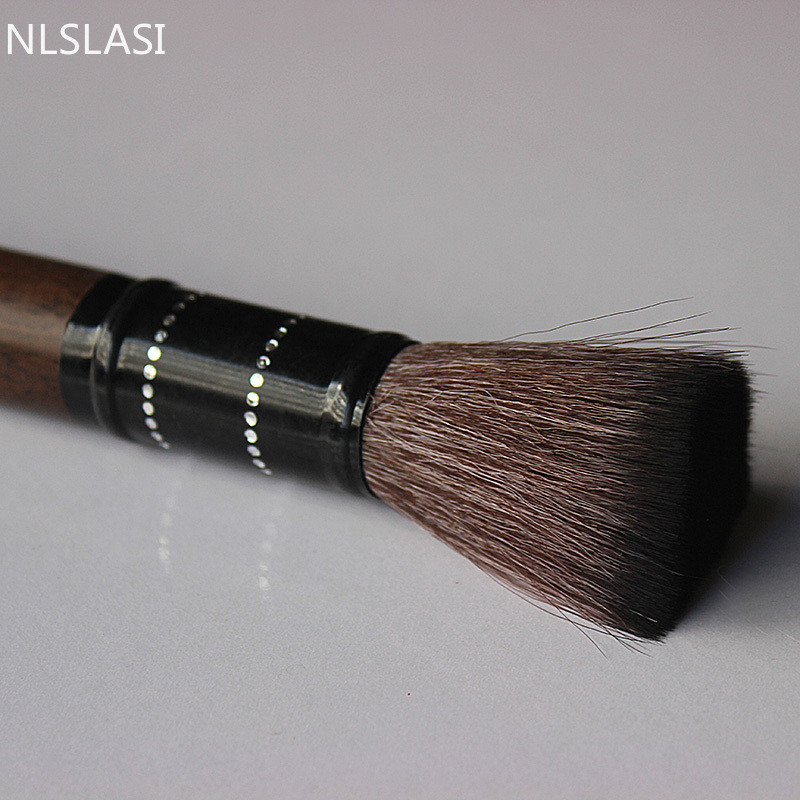 Palielināta Ebony Raising Pot tējas birste nezaudē matus Tēja Sweep Brush Boutique tējas komplekta piederumi Pielāgotas tējas ceremonijas dāvanas