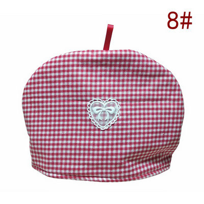 Naujas 1vnt arbatinuko izoliacinis dangtelis Comfort Cotton Printed Home Arbatinuko termoizoliacinis dangtelis Virtuvės arbatinuko izoliacinis dangtelis nuo dulkių