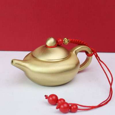 Vara tējkanna Statuja Rotājumi Galddatora Antīka Misiņa Tējas Mājdzīvnieku kolekcija Mājas noformējums viesistabai Figūriņas tējas mājdzīvnieks