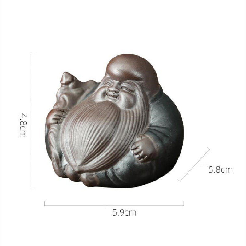 1 gab. Ķīniešu purpura māla tēja mājdzīvnieku ilgmūžība nemirstīgas formas statujas ornaments Boutique Oolong tējas aksesuāri mājsaimniecības dekorēšana