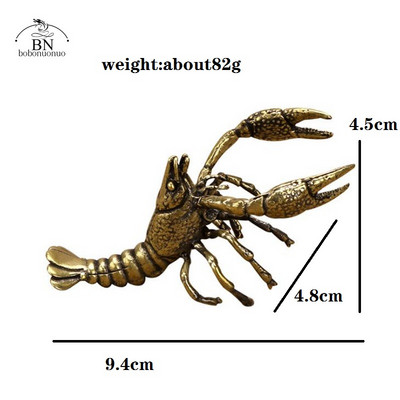 Tīra vara dzīvnieku omāru tēja mājdzīvnieku produkti Mini jūras veltes Lielie jūras dzīvnieki Klasiskā statuja skulptūra Ziemeļvalstu dekorēšana Sākums