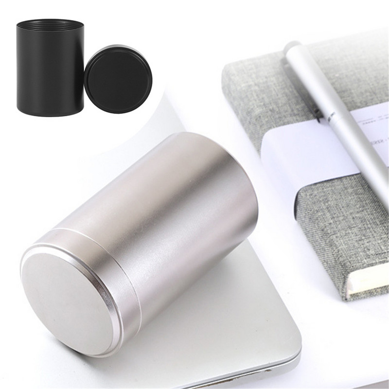 Naujas hermetiškas kvapui nepralaidus indelis Naujas aliuminio herb Stash Jar Orui nepralaidus konteineris Didmeninė prekyba Kavos pakuotės Orga