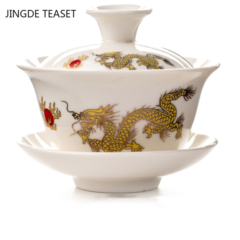 Ķīniešu ledus plaisas keramikas tēja Gaivanas pils stila tējtasīte Roku darbs Tējas tēja luksusa tējas komplekts Aksesuāri Master Cup Dzērieni