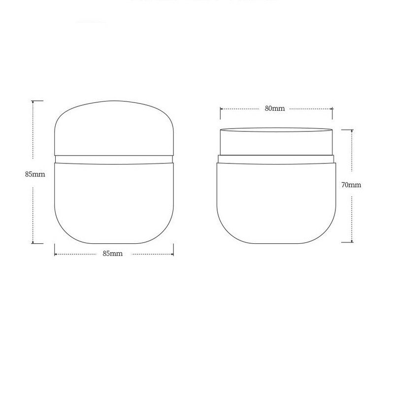 Jauna metāla hermētiska tējas kaste Plašs zvaigžņotās debesis drukas uzglabāšanas tvertne Divslāņu hermētisks tējas mitrumizturīgs tējas trauks