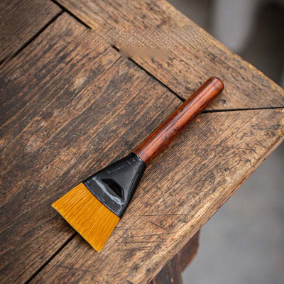 Teakefe hajhullás elleni vízforraló toll teáskészlet nejlon teakefe Kungfu teaszertartási teáskészlet Alkatrészek Tea Pet Tea tálca kefe ZC378