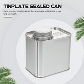 Tējas kannas kārbas uzglabāšanas trauks metāla skārda virtuve Caddyjar pupiņu burkas kafijas skārda kaste nerūsējošais tērauds