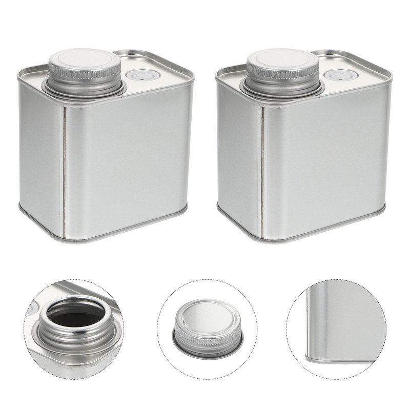 Tējas kannas kārbas uzglabāšanas trauks metāla skārda virtuve Caddyjar pupiņu burkas kafijas skārda kaste nerūsējošais tērauds