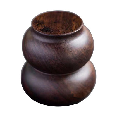 Melnkoka koka tējas kannas vāka turētājs tējkannas vāka organizators tējkannas vāka statīvs kafijas tējas rīks japāņu tējkannas tējas istabai