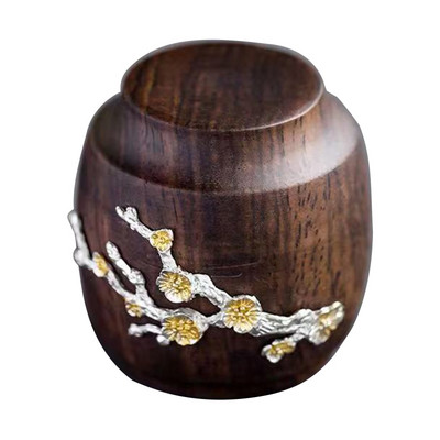 Melnkoka koka tējas kannas vāka turētājs tējkannas vāka organizators tējkannas vāka statīvs kafijas tējas rīks japāņu tējkannas tējas istabai