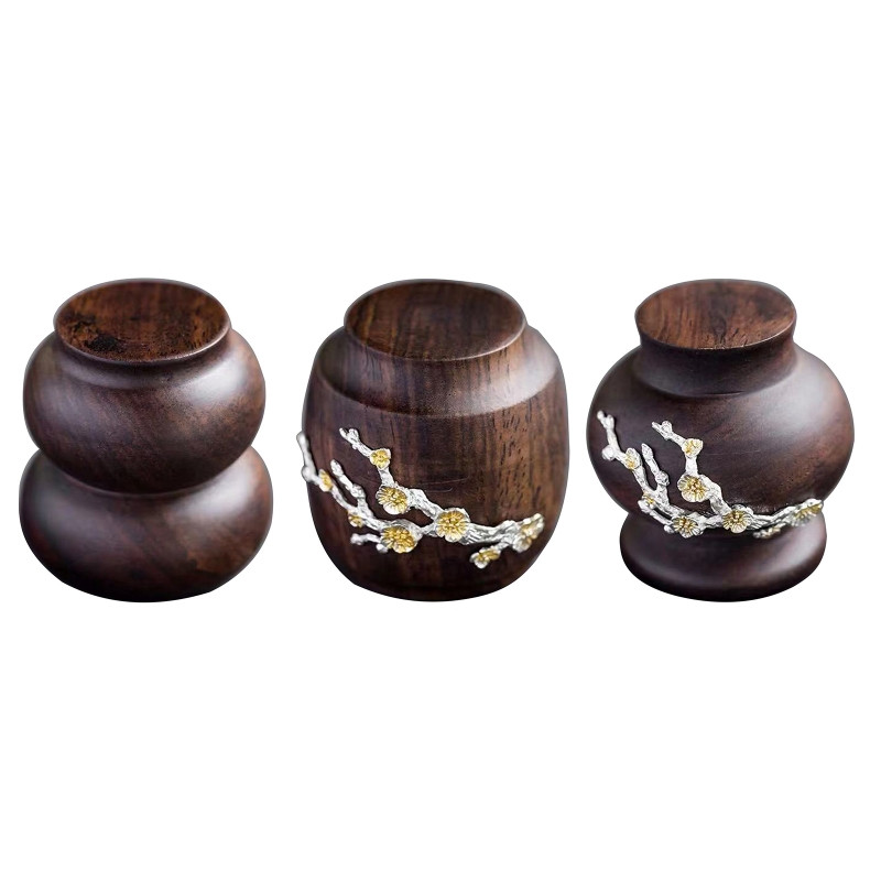 Melnkoka koka tējas kannas vāka turētājs tējkannas vāka organizators tējkannas vāka statīvs kafijas tējas rīks japāņu tējkannas tējas istabai