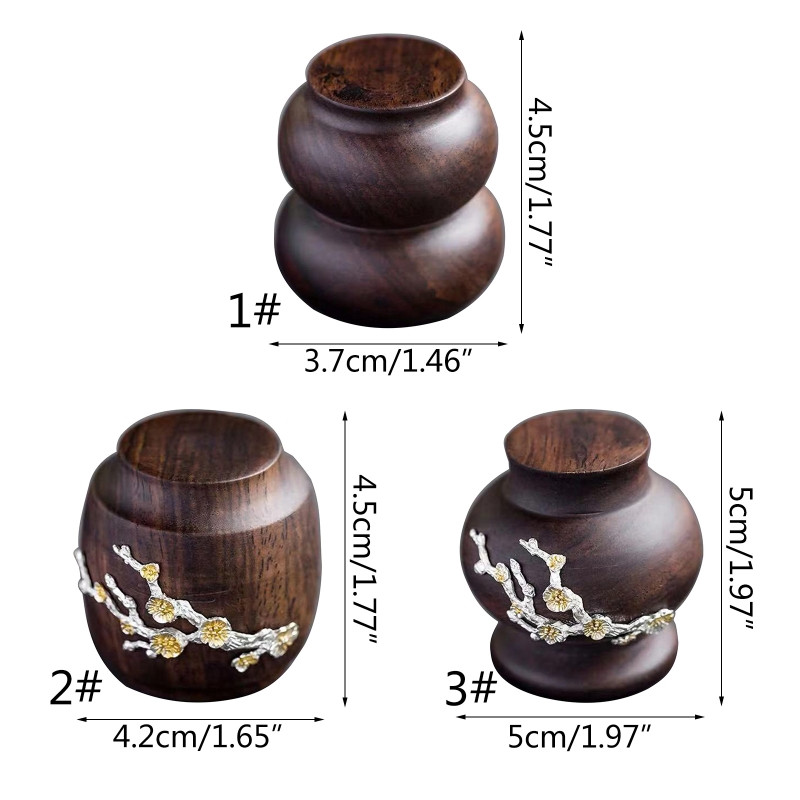 Melnkoka koka tējas kannas vāka turētājs tējkannas vāka organizators tējkannas vāka statīvs kafijas tējas rīks japāņu tējkannas tējas istabai