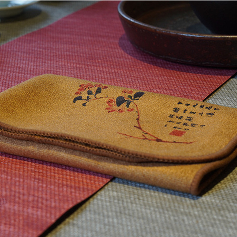 Dažytas arbatos rankšluostis, sugeriantis skudurėlis, sutirštintas stalo valymas arbatos audinys, medvilninis, buitinis virtuvės valymo audinys, indų valymo rankšluosčiai