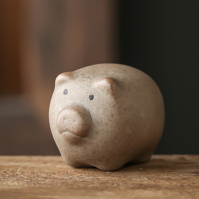 Rupja keramika 12 zodiaka pirkstu galiņi, mini tēja, mājdzīvnieks, mīlošs dzīvnieks, skulptūra, tēja, figūriņa, rotājumi, tējas servīzes dekorēšanas piederumi.