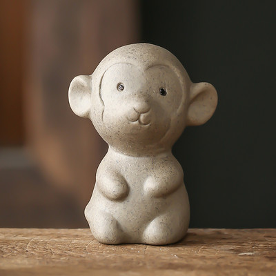 Rupja keramika 12 zodiaka pirkstu galiņi, mini tēja, mājdzīvnieks, mīlošs dzīvnieks, skulptūra, tēja, figūriņa, rotājumi, tējas servīzes dekorēšanas piederumi.