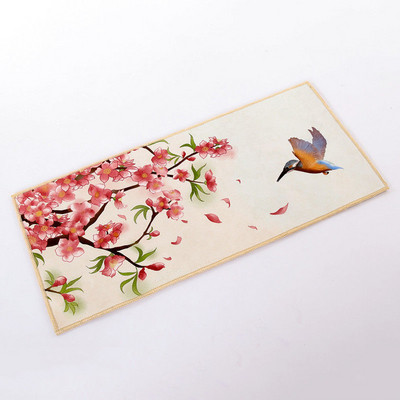 Kinų klasikinis arbatos rankšluostis zomšinis dažymas sugeriantis skuduras, sutirštintas stalo valymo audinys, buitinis valymo įrankis virtuvės rankšluostis