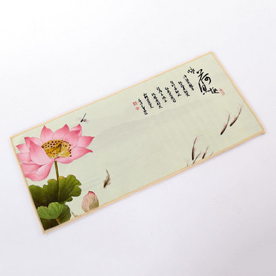 Kinų klasikinis arbatos rankšluostis zomšinis dažymas sugeriantis skuduras, sutirštintas stalo valymo audinys, buitinis valymo įrankis virtuvės rankšluostis