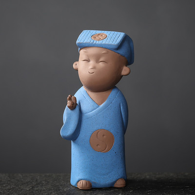 1GB ķīniešu roku darbs purpursarkanā māla tēja mājdzīvnieks jauka figūriņa, rotājumi Boutique tējas servīzes dekorācijas aksesuāri darbvirsmas amatniecība