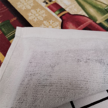 1 бр. 38x63 см цветна памучна кърпа за чай с щампа на цветя Кухненска кърпа за съдове Водопоглъщаща кърпа за домакинско почистване