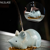 Zodiaka zīmes Dzīvnieku modele Statuja Seladona Tēja Mājdzīvnieks Roku darbs Mājas dārza Dekors Amatniecība Darbvirsmas Ornaments Tējas ceremonijas piederumi