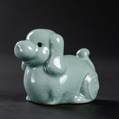 Zodiaka zīmes Dzīvnieku modele Statuja Seladona Tēja Mājdzīvnieks Roku darbs Mājas dārza Dekors Amatniecība Darbvirsmas Ornaments Tējas ceremonijas piederumi