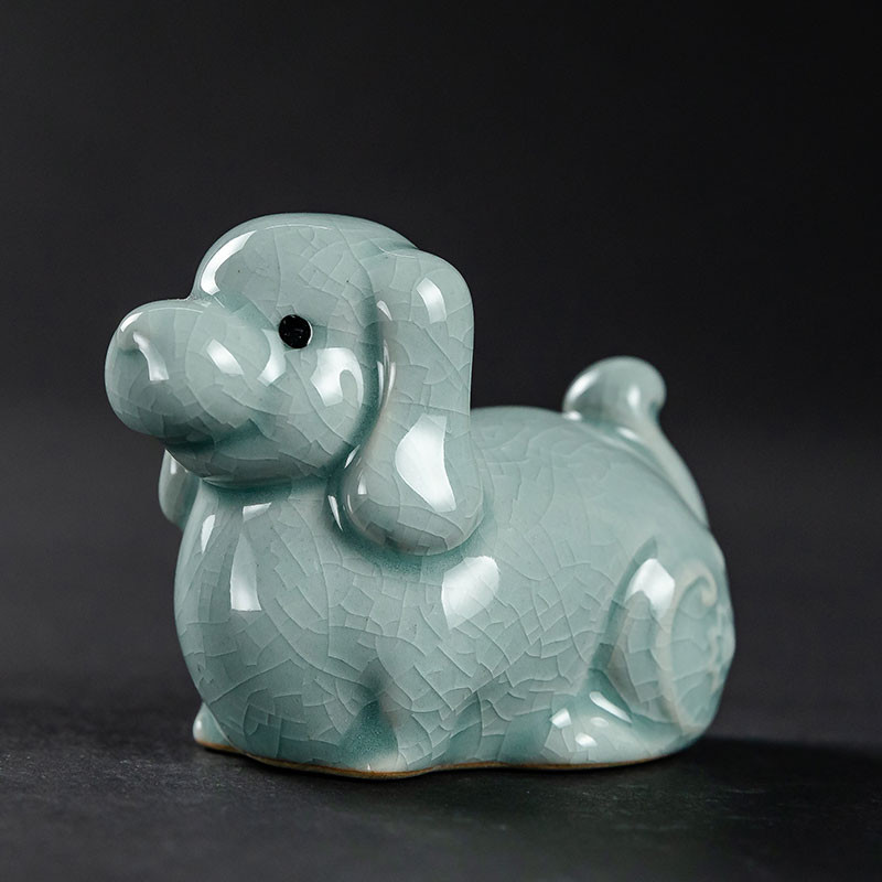 Zodiaka zīmes Dzīvnieku modele Statuja Seladona Tēja Mājdzīvnieks Roku darbs Mājas dārza Dekors Amatniecība Darbvirsmas Ornaments Tējas ceremonijas piederumi