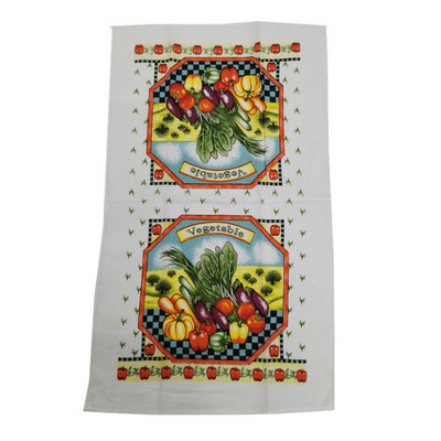 1vnt., 38x65 cm plonas kepimo vakarietiškas maistas amerikietiško stiliaus virtuvės spausdinimui arbatos rankšluostis, servetėlės padengimo audinys