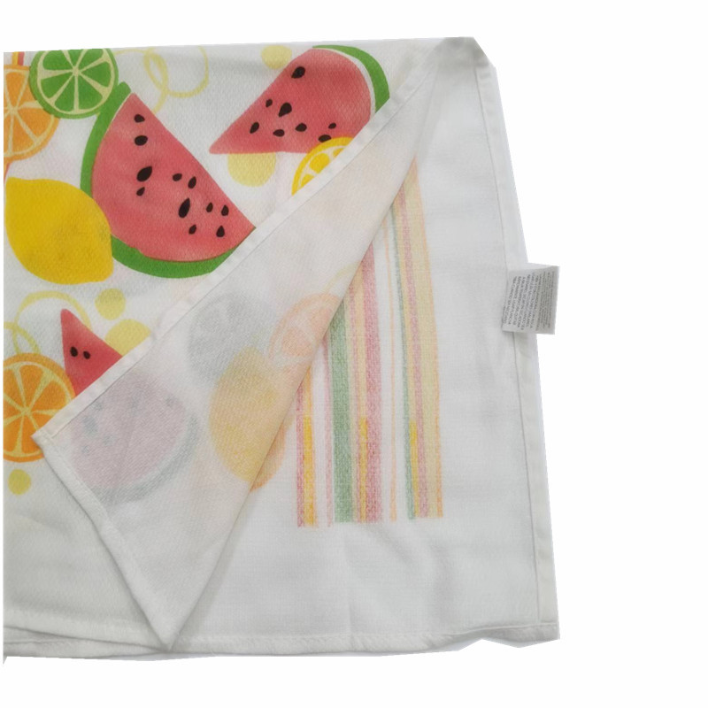 1vnt., 38x65 cm plonas kepimo vakarietiškas maistas amerikietiško stiliaus virtuvės spausdinimui arbatos rankšluostis, servetėlės padengimo audinys