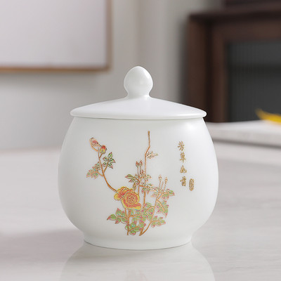 Utazási hordozható kávé légmentesen záródó tégelyek Kerámia teászacskó tárolódoboz Gabonatartó Teásasztal kellékek Konyhai tárolási tartozékok