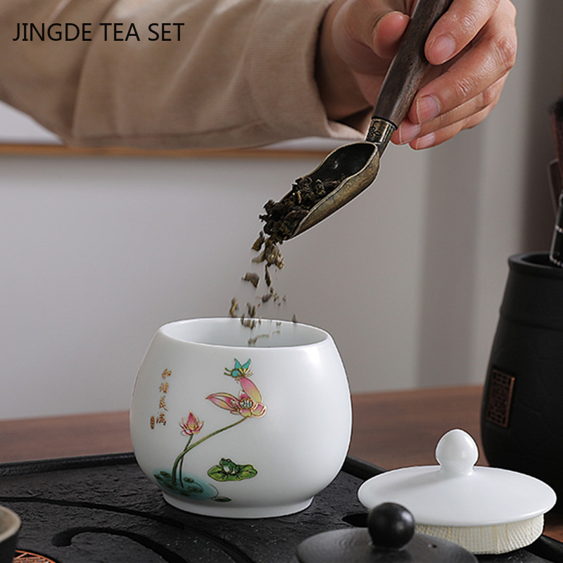 Utazási hordozható kávé légmentesen záródó tégelyek Kerámia teászacskó tárolódoboz Gabonatartó Teásasztal kellékek Konyhai tárolási tartozékok