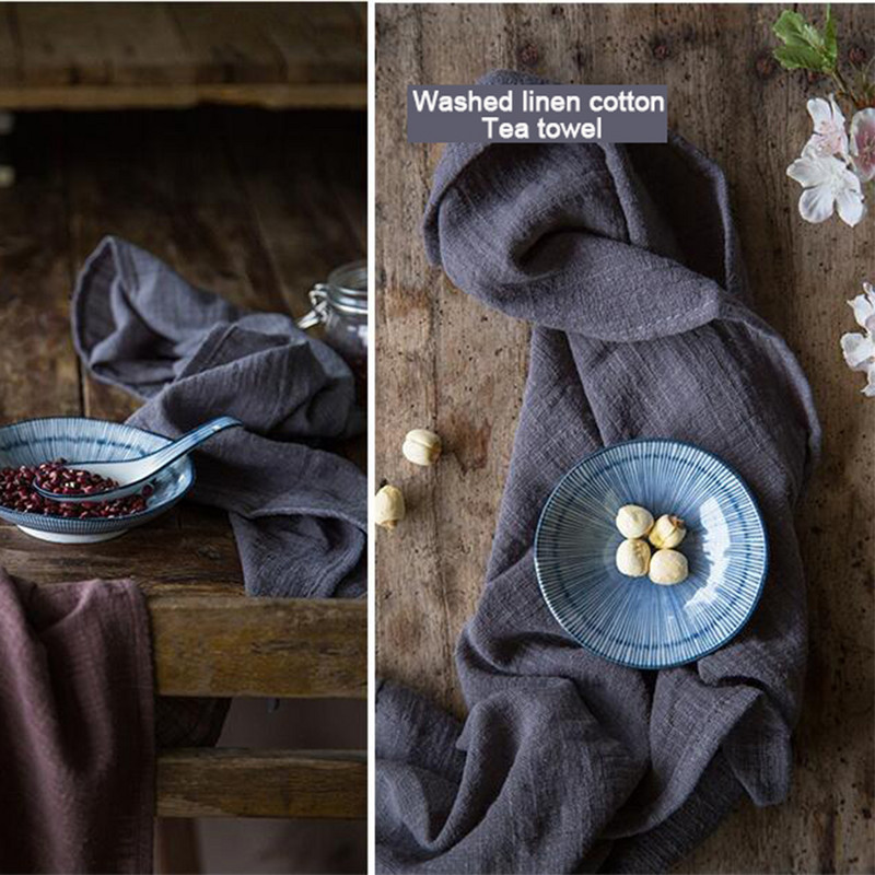 Vakariņu šķīvja tekstūras salvete, mazgā kokvilnas vienkrāsains uzsūcošs tējas dvielis, īpaši mīksta auduma paklājiņi, kāzu ballīšu dekorēšanai