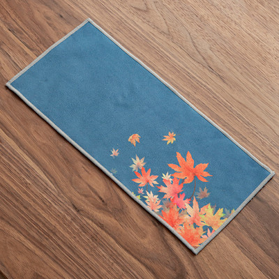 Galda paklājiņš, krāsots, sabiezināts, īpaši uzsūcošs tējas dvielis Profesionāls tējas komplekts Aksesuāri Poda dvielis Ķīniešu stila galdauta paliktnis