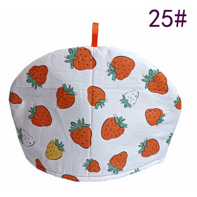 1db szigetelt teáskanna huzat Comfort pamut újdonság konyhai elszívó teáskanna hőszigetelő porvédő díszes háztartás