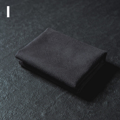 Vintage izšūtas tējas salvetes Audums Zivju plūmju ziedu raksts Bļoda tējkanna tīrīšanas dvielis Galda tējas ceremonijas aksesuārs