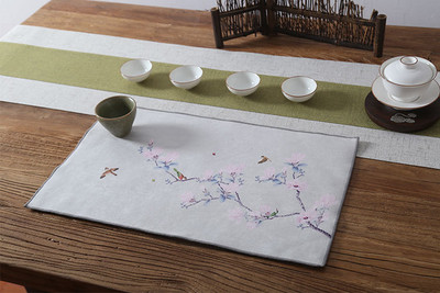 Kínai stílusú teaszalvéták Nedvszívó háztartási kung fu agyag teakendő tea kiegészítők