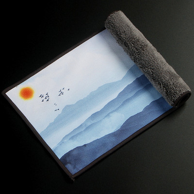 Kínai stílusú teaszalvéták Nedvszívó háztartási kung fu agyag teakendő tea kiegészítők