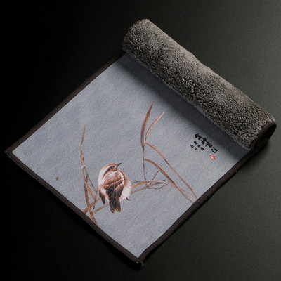 Kínai stílusú teaszalvéták Nedvszívó háztartási kung fu agyag teakendő tea kiegészítők