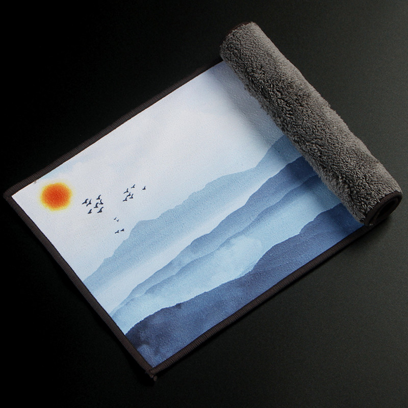 Kínai stílusú teaszalvéták Nedvszívó háztartási kung fu agyag teakendő tea kiegészítők