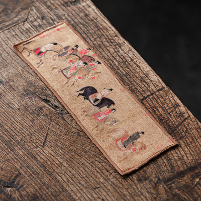 Ķīniešu krāsots biezs tējas dvielis, īpaši absorbējošs augstas klases tējas komplekta piederums galda paklājiņi Profesionāls lupatu tējas salvešu tīrīšanas rīks