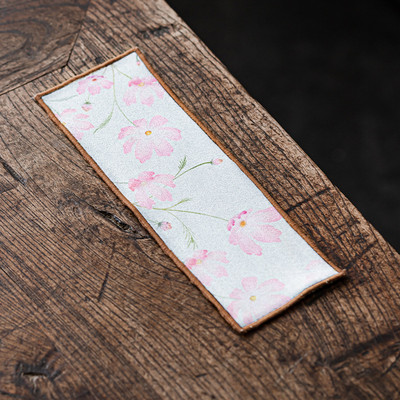 Ķīniešu krāsots biezs tējas dvielis, īpaši absorbējošs augstas klases tējas komplekta piederums galda paklājiņi Profesionāls lupatu tējas salvešu tīrīšanas rīks