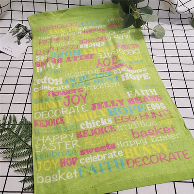 1vnt., 39x64 cm moliūgo kaukolė, spausdinta Helovino vakarėlio dovana, medvilninė valymo šluostė virtuvės rankšluostis