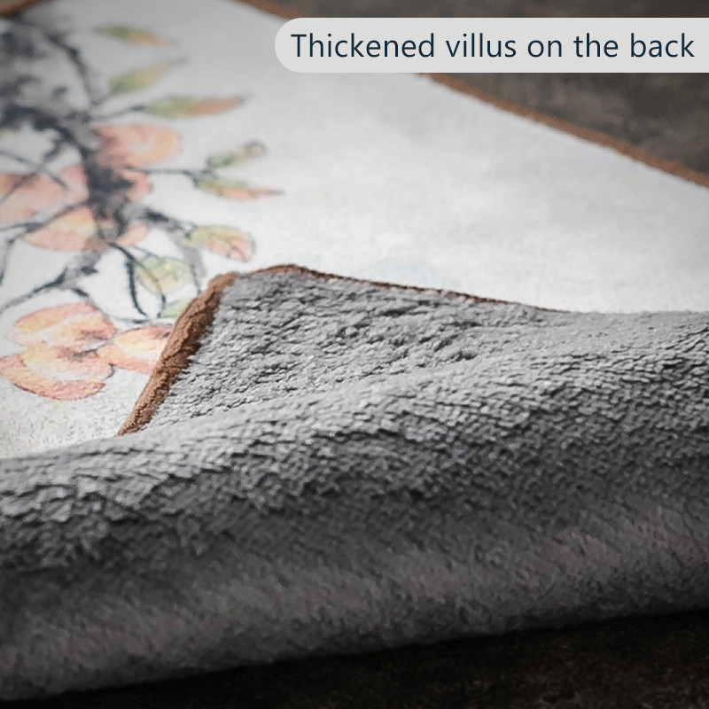 29x19cm ķīniešu profesionāla lupata krāsots biezs tējas dvielis, īpaši uzsūcošs augstas klases tējas tīrīšanas salvešu komplekts, krūzes paklājiņa piederumi