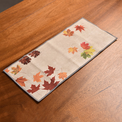 Lapas tējas dvielis Zamšādas galda paklājiņš Trauku lupata Ķīniešu galda salvetes Sarkanās tējas ceremonija Pasniegšanas salvetes Lotosa piederumi