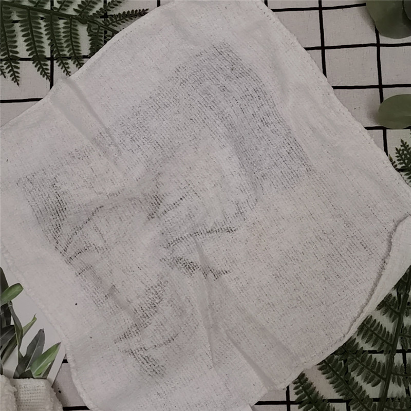 30x30 cm kvadratinių vaisių gėlių spausdinta medvilninė kilpinė sugerianti virtuvės rankšluosčio indų šluostės valymo priemonė