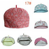 1Gb tējkannas izolācijas vāks ar putekļiem dekorēts mājsaimniecības ārējā kokvilnas apdrukāta tēja Mājas viesnīcu āra aizsardzības instrumenti Daļas 2023