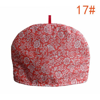 1Gb tējkannas izolācijas vāks ar putekļiem dekorēts mājsaimniecības ārējā kokvilnas apdrukāta tēja Mājas viesnīcu āra aizsardzības instrumenti Daļas 2023