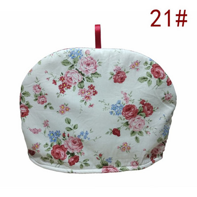 1Gb tējkannas izolācijas vāks ar putekļiem dekorēts mājsaimniecības ārējā kokvilnas apdrukāta tēja Mājas viesnīcu āra aizsardzības instrumenti Daļas 2023