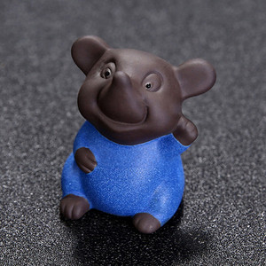 Ķīniešu stila roku darbs Mazais mūks Tēja Mājdzīvnieks purpura smilšu buda Mūks Tējas paplātes dekoru aksesuāri tējas komplekts Dekorācija