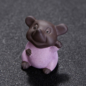 Ķīniešu stila roku darbs Mazais mūks Tēja Mājdzīvnieks purpura smilšu buda Mūks Tējas paplātes dekoru aksesuāri tējas komplekts Dekorācija