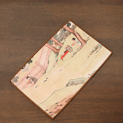 Ķīniešu krāsots sabiezināts tējas dvielis plīša imitācija briežu ādas absorbējošs lupatu galds mīksts tīrīšanas tējas salvetes auduma tējas piederumi