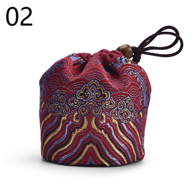 Pārnēsājams kokvilnas, tukšs auduma maisiņš Auduma maisiņš vienai tējkannai, lina tējkanna Sasietas tējas krūzes Tējas trauku uzglabāšanas maisiņi Ikdienas lietošanai